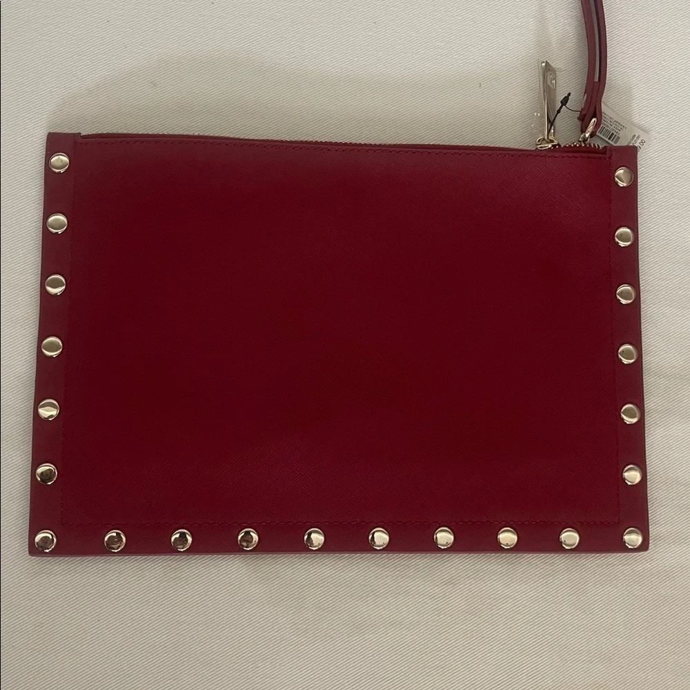 NWT White House Black Market Port Floral Studded Clutch Purse/Wristlet - Picture 3 of 7